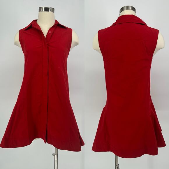 SIMKHAI Maggy Pleated Mini Dress XS – Breezy + Chic - Picture 1 of 7